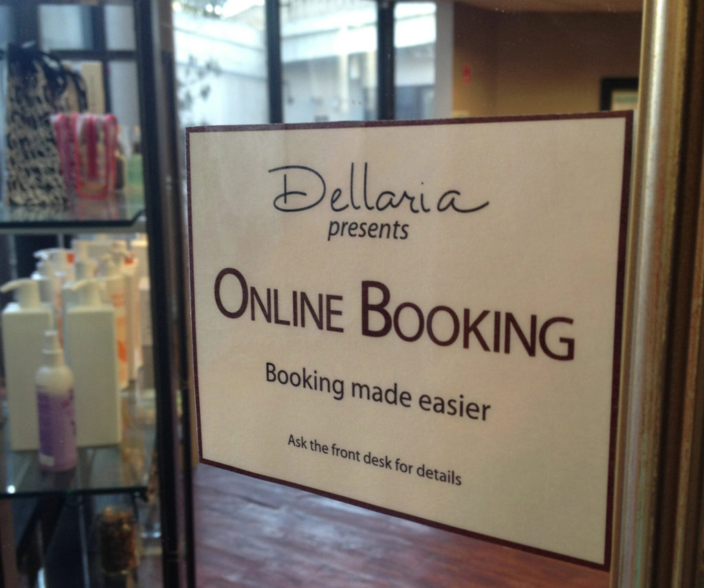 Online Booking At Dellaria